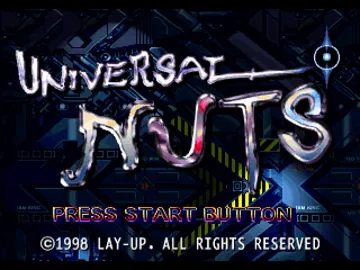 Universal Nuts (JP) screen shot title